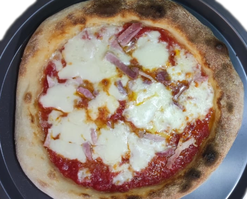 Margherita con cotto